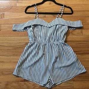 Striped Romper
